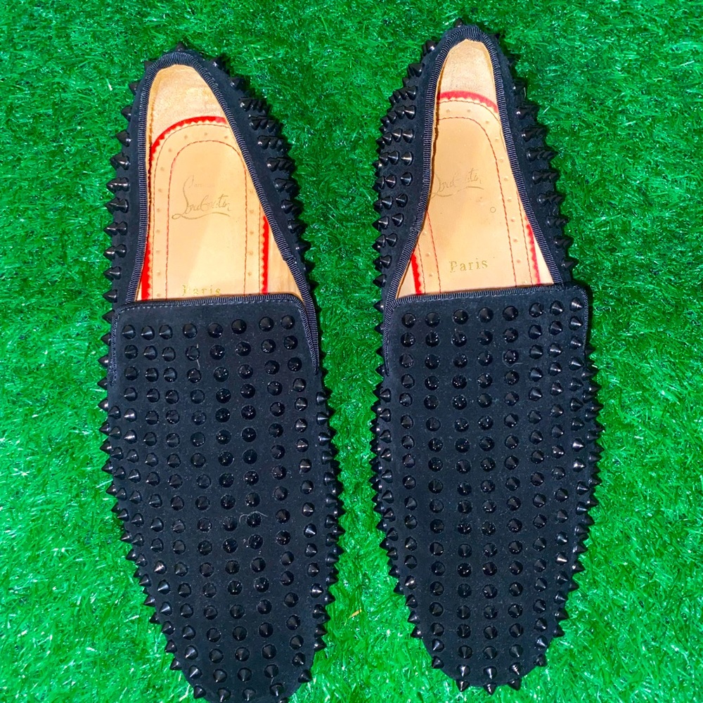 Men’s Loafers with pointy spikes . Size 44